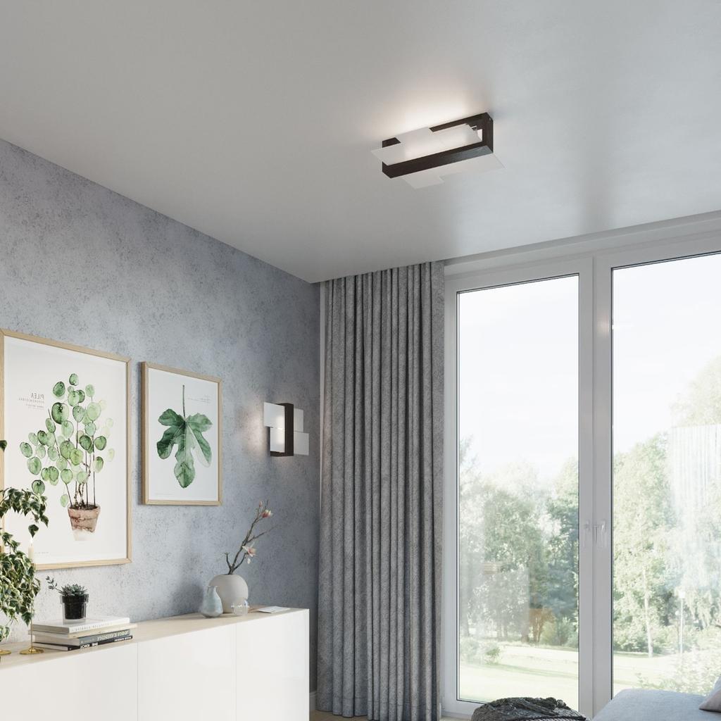 Phoenix 2 wenge ceiling lamp
