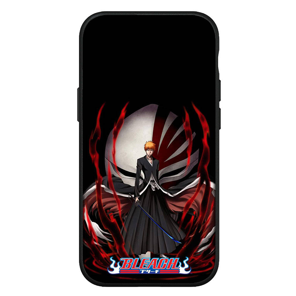 Cover for iPhone 17 16 15 Xiaomi Poco Redmi Note 14 13 12 Pro Max Samsung Galaxy S25 S24 OPPO Huawei Bleach Zaraki Kenpachi Kurosaki Ichigo Phone Case