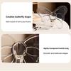 Clear Acrylic Butterfly Vase Acrylic Frame Vase Art Deco Decoration for Consoles and Various Desktops Housewarming Gifts