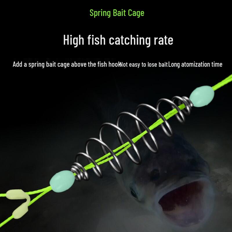Silver Carp & Bighead Carp Double Hook Spring Fishing Rig