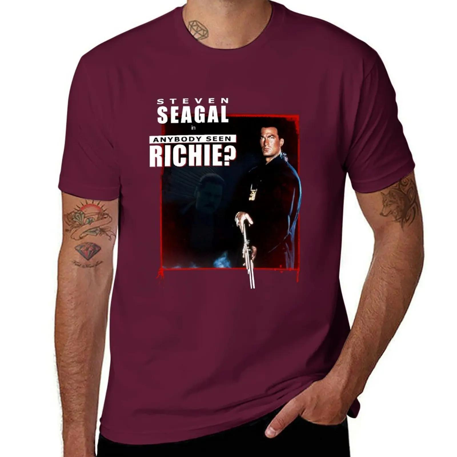 Out For Justice Anybody Seen Richie Steven Seagal Under Siege Casey Ryback TShirt quickdrying sweat shirts men 2025 new model S