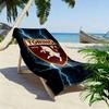Torino Fc Print Beach Towel, Large Soft Quick Dry Towel for Beach Camping Swimming