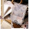 1PC Secret of Everything Series Material Paper Retro Hollow Lace Lace Old Book Pages Handbook Collage Base Paper and Cards