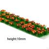 Bushy Tufts Static Scenery Model Artificial Grass Gaming Dioramas Flower Cluster for