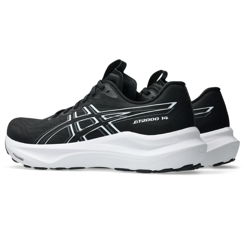 Asics 14 Running Size 001 Size 4E GT-2000 Shoes, 1011C057, Men's, (Black/White), 25.5 Cm,