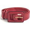 CHANEL vintage Big CC logo CC Mark Bag, belt bag, body bag Waist Pouch Red