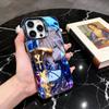 Fate Z-zero Stay Night cool S-Saber Phone Case For iPhone 17,16,15,14,13,12,11 Plus,Pro Max,Colored Silver Plated Inside Cover