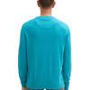 Pull turquoise blue melange 1039805055 Homme TOM TAILOR
