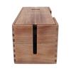 Wood Cable Management Box Wooden Cord Hider Organizer for Power Strip Electrical Hiding TV Wires Desk Floor Cables