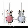 New Creative Cute Frog Toilet Brush Holder Resin Base Home Hotel Toilet Supplies Bathroom Cleaning Tools Decoration Statue