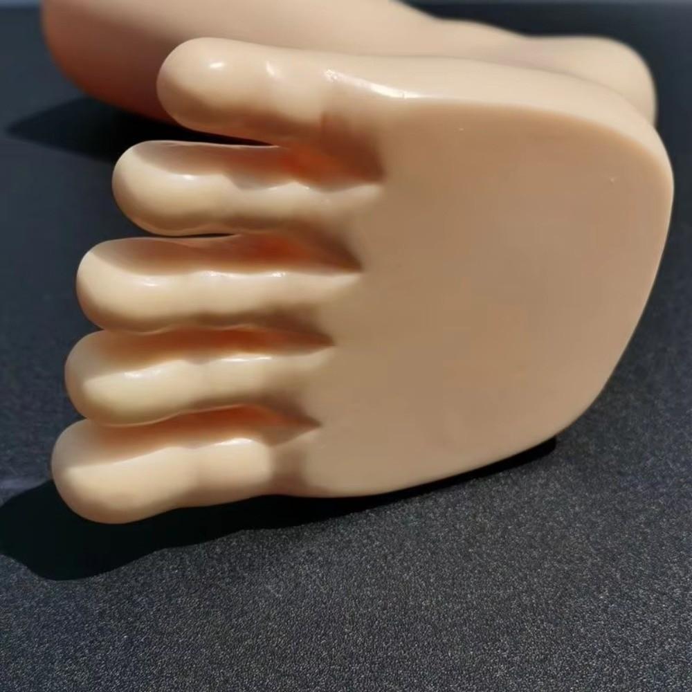 Black White Skin Color Sock Display Stand Five Toe Shoe Form Mannequin  Photography Display