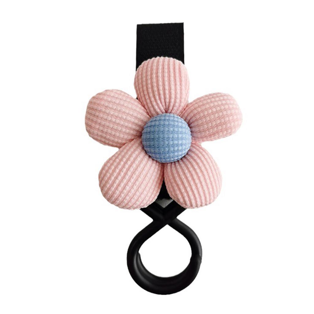 Convenient Floral Baby Stroller Hook Durable & Versatile Pushchair Hook Stroller Attachment for Various Stroller Styles