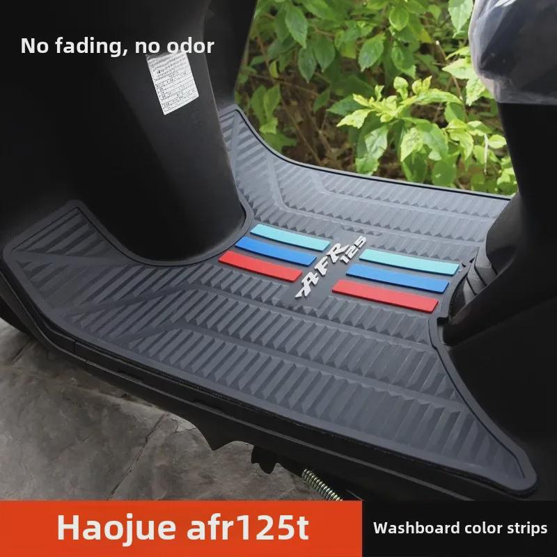 Gummi-Pedalauflage für Haojue City Eagle AFR125 HJ125T-27 Motorrad