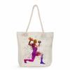Gymnastics Print Thick Rope Single-shoulder Beach Bag  7248