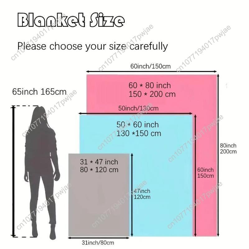 Ozzy Osbourne Throw Blanket Heavy Metal Decor with Ozzy Cross Design In Black Yellow Red Ultra-Soft Flannel All-Purpose Blanket