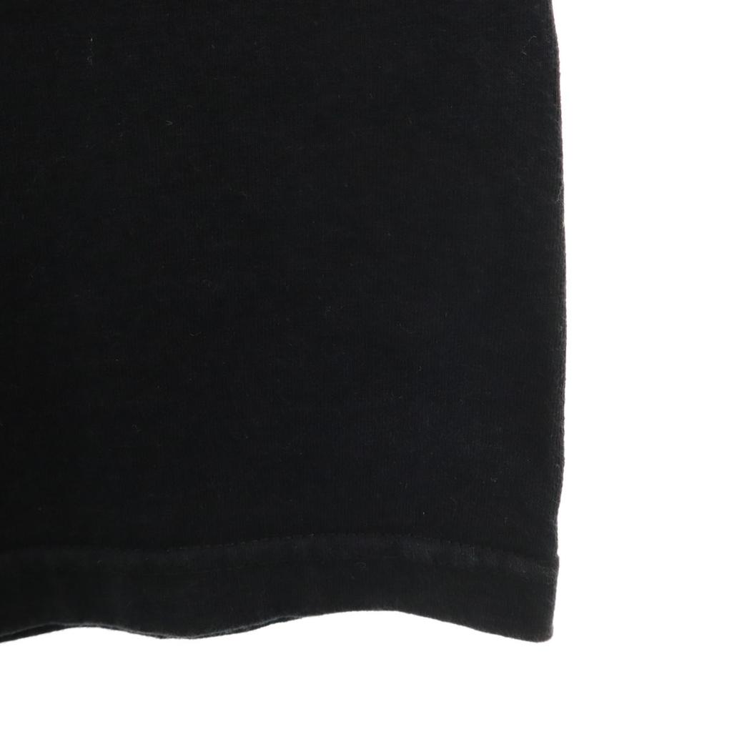 HASE AUTHENTICS 90s Old Print Short sleeve T-shirt black Racing Men's Used