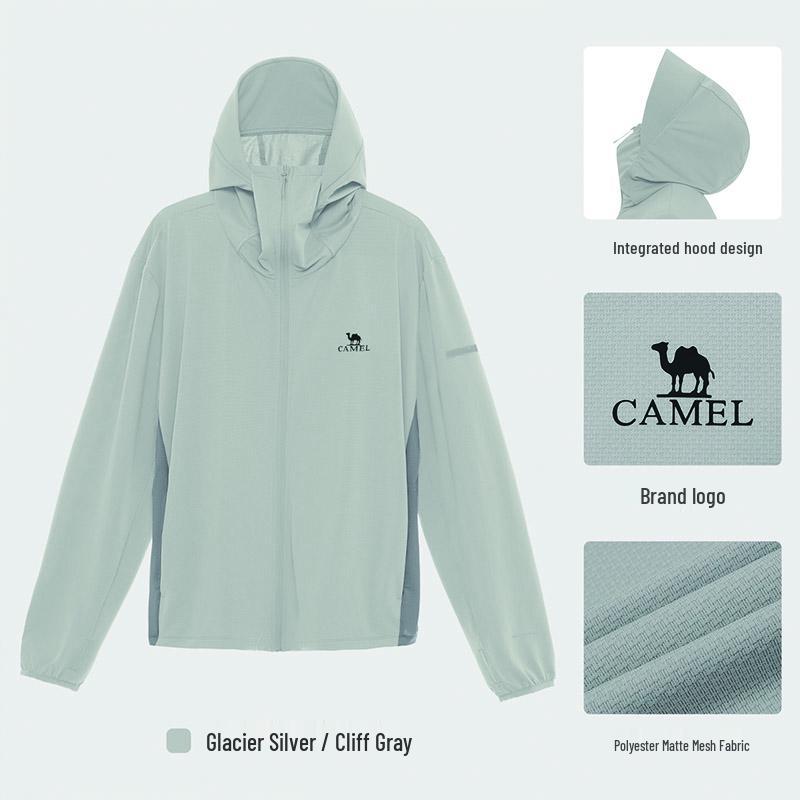 CAMEL Men's UPF50+ Sun Protection Jacket JF8281