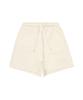 Syupeodeulai W Vintage Logo Sweat Shorts Cream