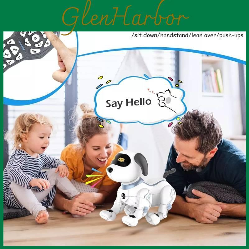 Innovative Remote Control Programming Trick Dog Interactive Robot Toy For Kids