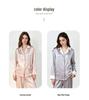 2026 Autumn/Winter Women's Heavyweight Silk Velvet Pajama Set - 100% Mulberry Silk, Long Sleeve & Pants.