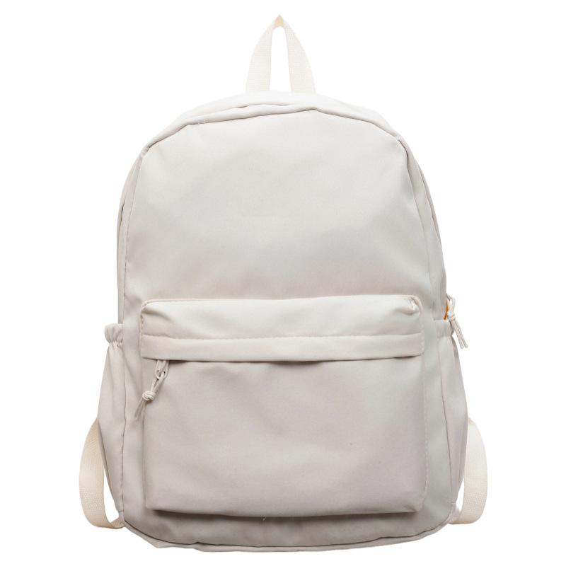 Schoolbag1011 summer solid color backpack simple versatile casual backpack lightweight travel backpack bags