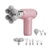 9 Replaceable Heads 7 Balls Muscle Massager Compact Size Fascia Machine Massager  Home Fitness