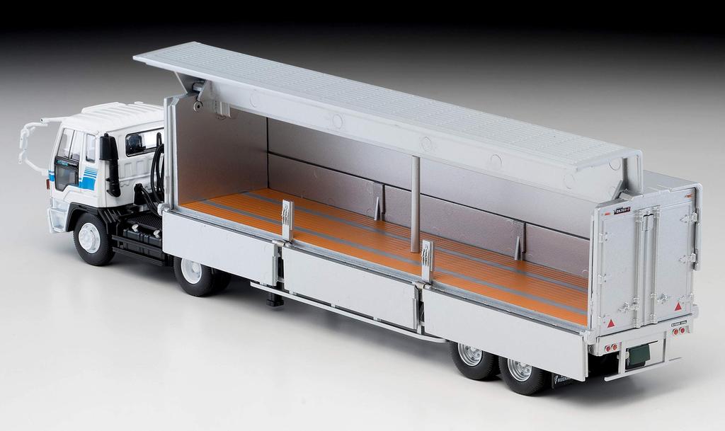 TOMYTEC Tomica Limited Vintage Neo Scale Isuzu 810EX Wing Roof Trailer Fruehauf Finished Model 287933 1/64 LV-N211a (Japan FPR239)