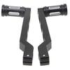 HANSWD for Harley Motorcycle Rearsets CNC Shifter Lever Pedal (Black)