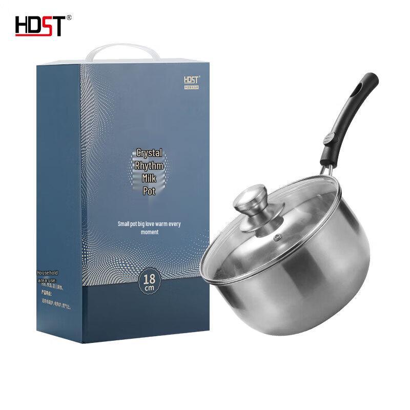 Huadian Shitong 18cm Stainless Steel Milk Pot