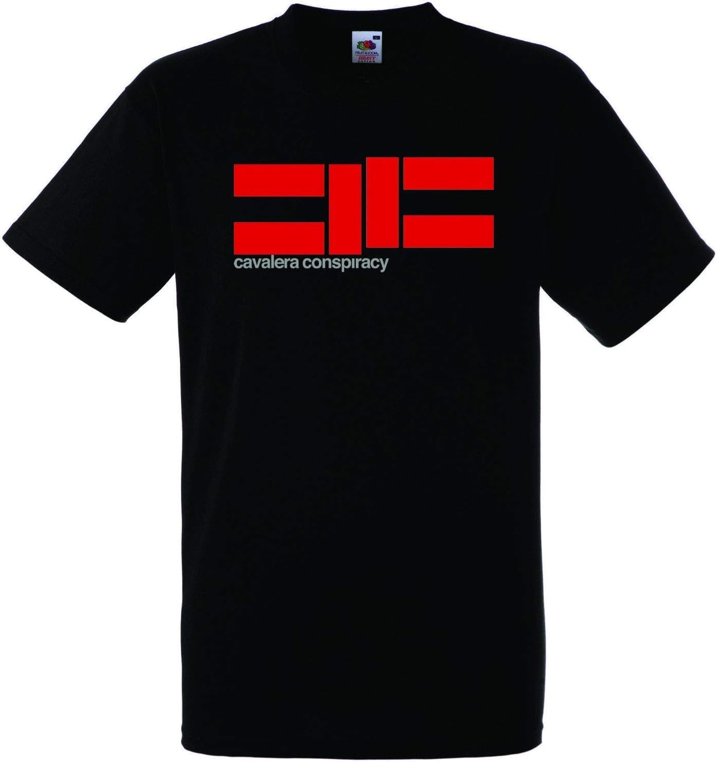 Cavalera Conspiracy Logo Black T-Shirt Rock T-Shirt Rock Band Shirt XXL чёрный