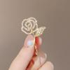 Elegant Pearl Brooch for Women's Suits - High-End Jewelry Pin