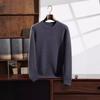 2025 New Cashmere Sweater Round Neck Thickened Loose Pullover Sweater Knitting