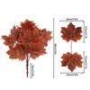 Autumn Leaf Plant Bouquet Artificial Maple Leaf Fake Fallen Leaves Rattan Simulated Maple Leaf Garland Thanksgiving Decoration
