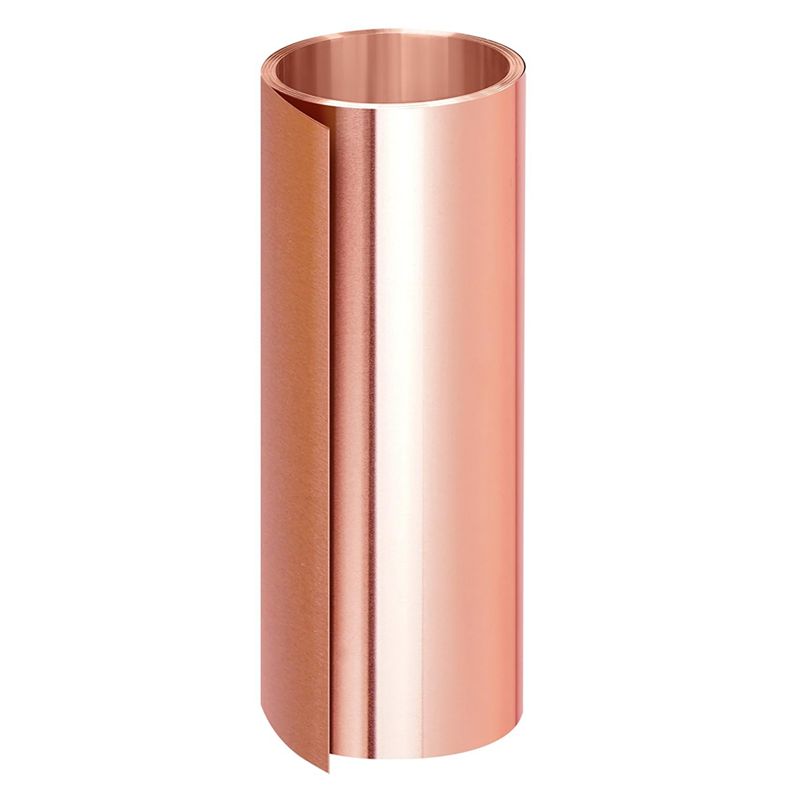 Aug. Copper Foil Sheet Roll, 6In X 10Ft Copper Sheet, 0.1Mm Copper Flashing For House Repair & DIY Projects