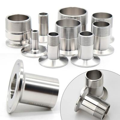 1 τεμ. SUS304 Σύνδεσμος τοποθέτησης σωλήνων υγιεινής BSPT θηλυκό/αρσενικό σπείρωμα TriClamp Προσαρμογέας TriClamp