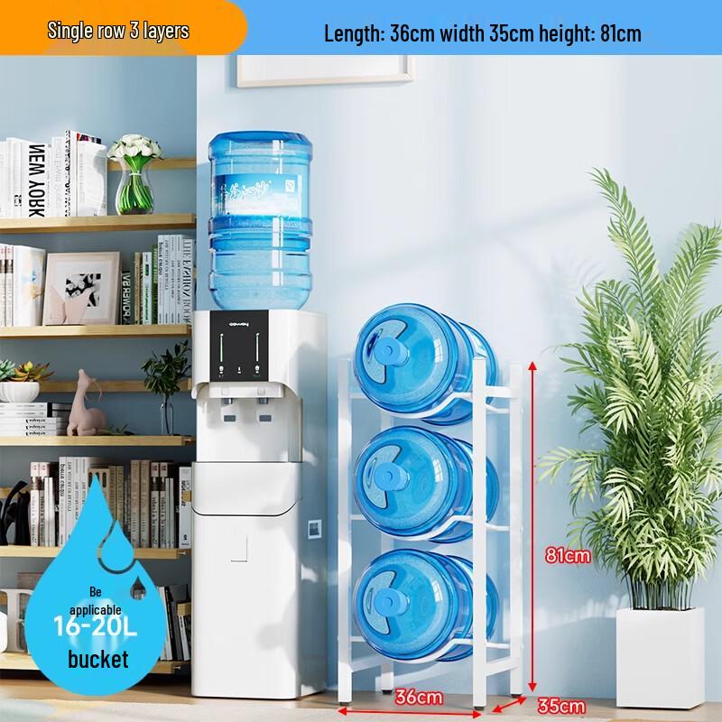 

Lantu 3-Tier Carbon Steel Water Bottle Storage Rack