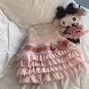 Lolita Rochie Fuste Mini Femei Japoneză Linie A Talie Înaltă Fustă Pliată Fetiță Kawaii Dragoste Y2k Fuste Stratificate Ținută Zână