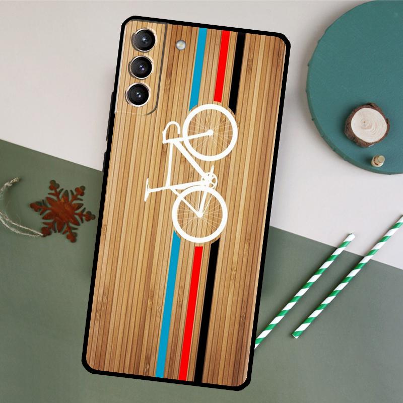 Mountain Bike Cycling Phone Case For Samsung Galaxy S26 S24 Ultra S20 S21 S22 S23 S25 Plus S10 S25 FE Back Cover