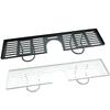 Space Saving Sink Strainer Rack With Strong Metal Frame And Rustproof Finish