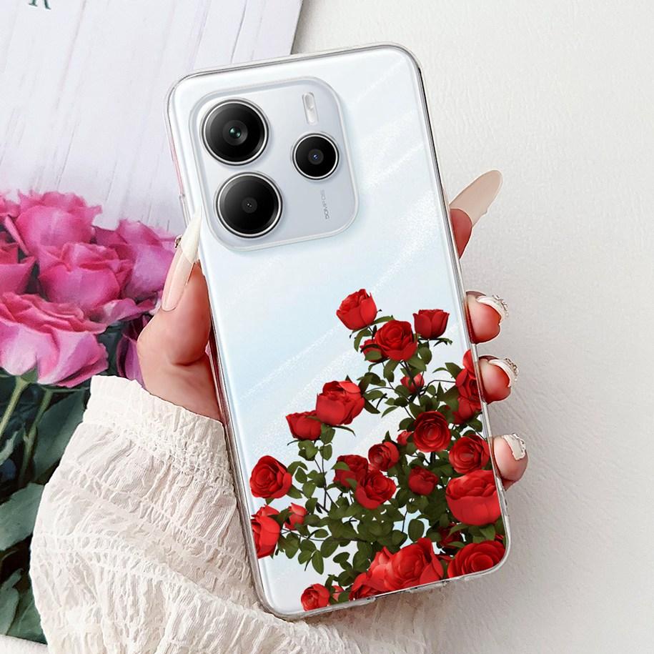 For Cover Xiaomi Redmi Note 14 4G Phone Case Luxury Marble Machine Soft Silicone Slim TPU Funda For Redmi Note 14 4G Note14 Capa