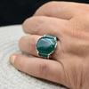 A Jade-colored Jade Ring for Men, a Jade Ring for Men