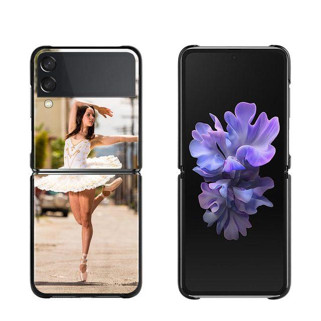 

Балетные тапочки для балета и танцев для девочек, балетные тапочки, чехол для телефона Samsung Galaxy Z Flip3 5 г, чехол для ПК Samsung Z Flip Capa Hard Shell For Samsung Z Flip