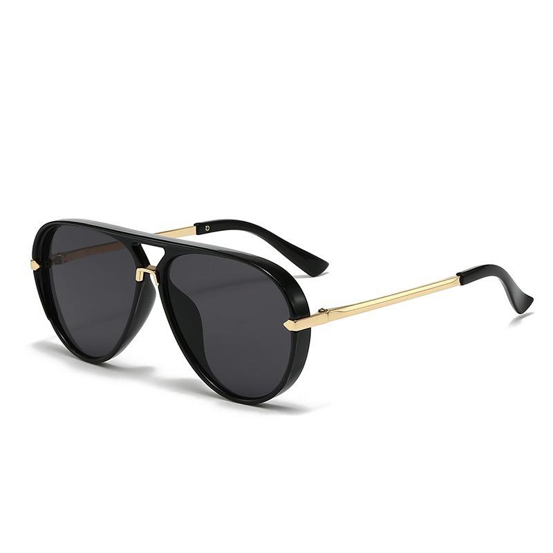 

Fashion Luxury Women s Sunglasses High-Quality Aviator Oversized Glasses Summer Travel Shades Men s Retro Sunglasses Glasses