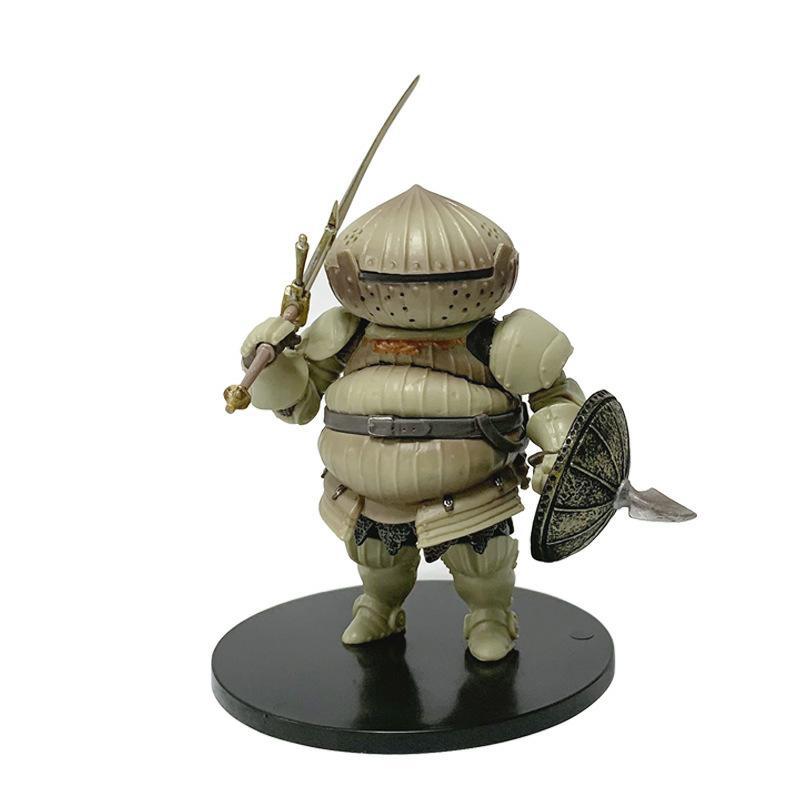 Black Knight  game Dark Souls New Action Figure 12cm Siegmeyer Bonfire PVC Figure Dark Souls Figure Model Toy Birthday Gifts