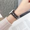 Diamond Metal Band for Apple Wath 38 40 41 44 42 46 49mm Women Wristband Bling Stainless Steel Watch Strap for iWatch S11 10 9 8