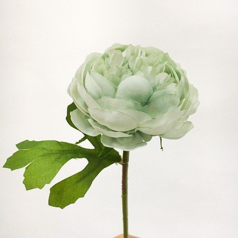 5 PEZZI Fiore Finto Rosa Occidentale Bouquet di Peonie Fiore Artificiale Rosa da Tè Accessori per Parete Floreale Matrimonio Decorazioni per la Casa Oggetti di Scena per Foto