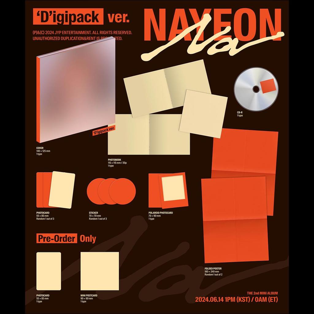 NAYEON(TWICE) - NA Digiapck Ver.
