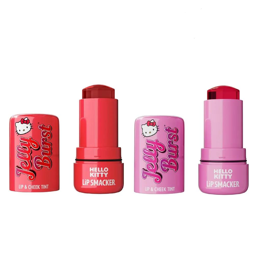 Lip Smacker Hello Kitty Jellyburst Lip & Cheek Jelly Tint 2-Piece Set