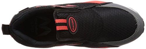 Mandom Safety 775 Slip-On Safety Shoes, Work Sneakers, Marugo Steel Toe Cap, JSAA Class A, Oil Resistant, Unisex, Adult, Black, Size 28.0 cm, 3E