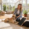Dog Scratch Board Dog Claw Double-sided Grinding Board Tool Interactive Puppy Scratcher For Indoor Home Living Room Balcony